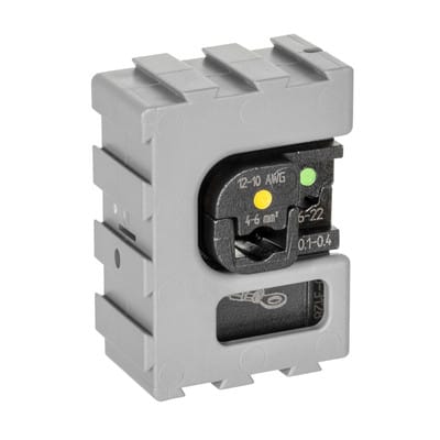 8140-02 Modul-Einsatz für isolierte Kabelschuhe 0,5-1,5/1,5-2,5