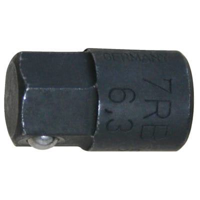 7 RB-6,3 Bit-Adapter 1/4' 6-kant, 10 mm für 7 r / 7 ur