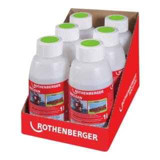 6-er Pack ropuls Fußbodenheiz.- Reiniger - Rothenberger