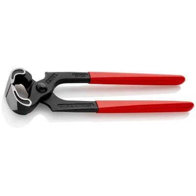 KNIPEX 50 01 225 SB Kneifzange mit Kunststoff überzogen schwarz atramentiert 225 mm