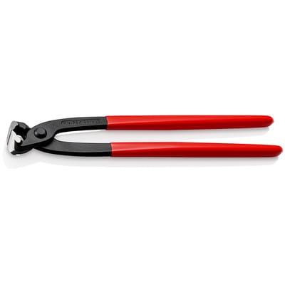 KNIPEX 99 01 300 SB Monierzange (Rabitz- oder Flechterzange) mit Kunststoff überzogen schwarz atramentiert 300 mm