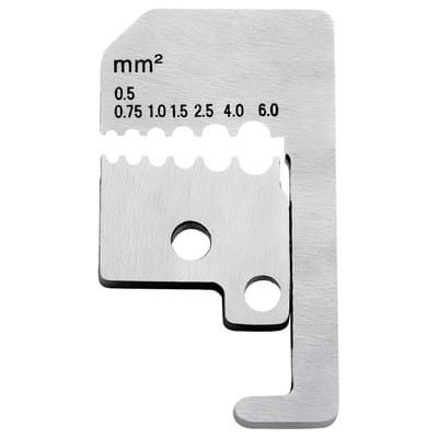 Knipex - 12 29 180 1 Paar Ersatzmesser für 12 21 180