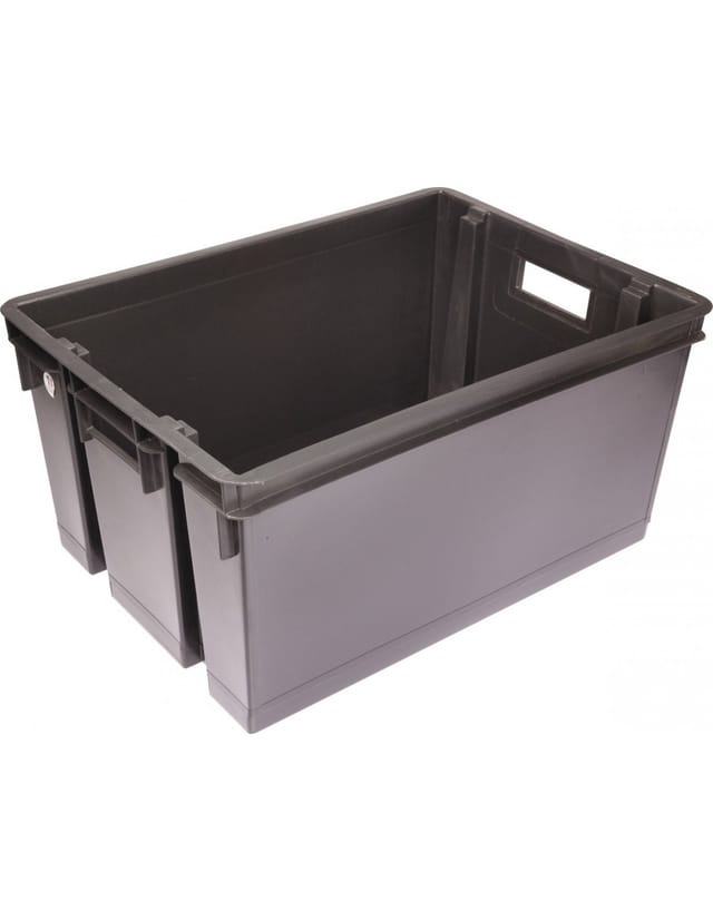 Aufbewahrungsbehälter 50 Liter Grau - Eda