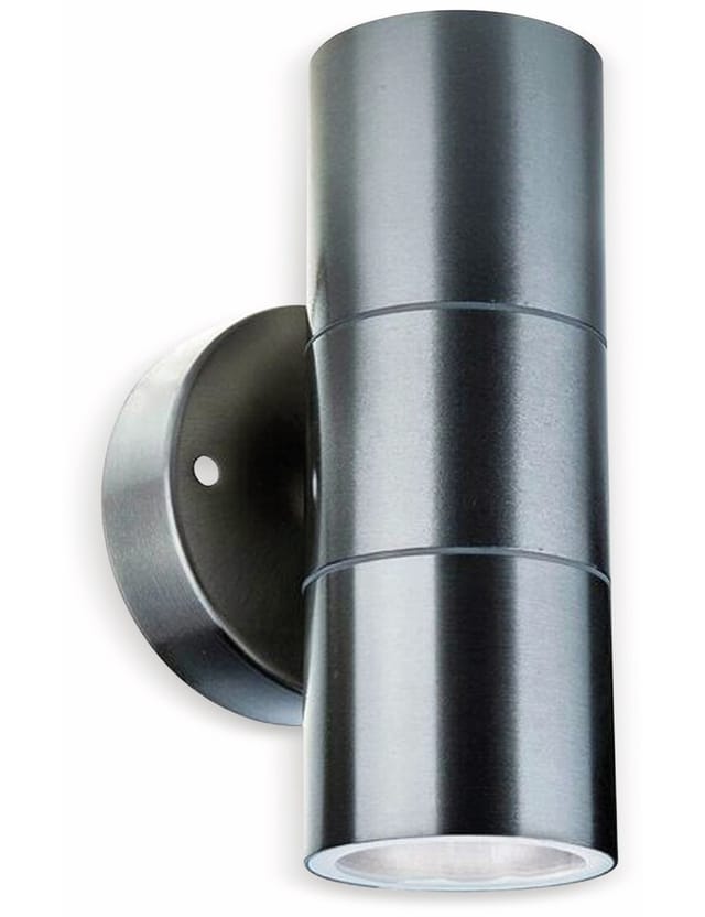 Etc-shop - v-tac Up Down Strahler VT-7622 (7500), 230V, GU10, ip 44, Edelstahl