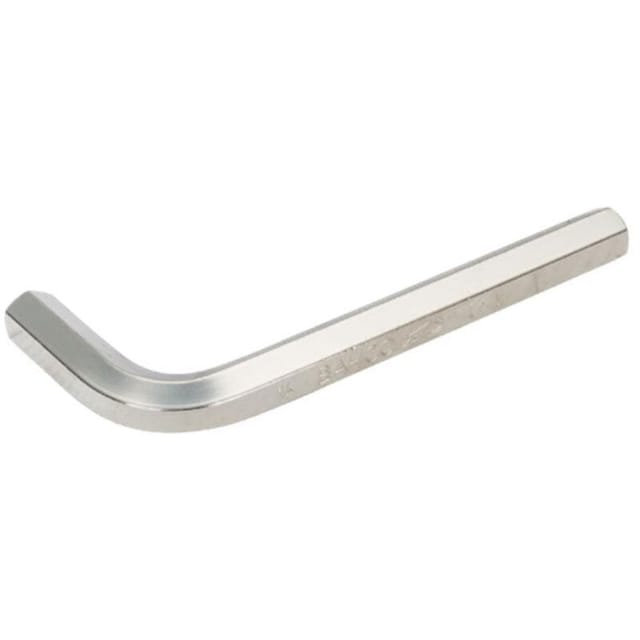 1998M vernickelter Inbusschlüssel 2,0 mm - Bahco
