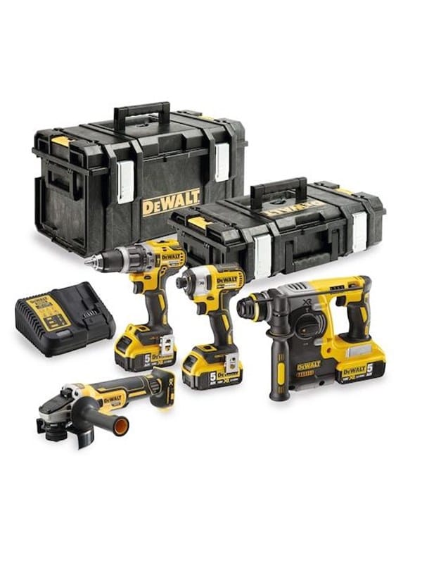 Dewalt - Werkzeuge - Akku-Werkzeug-Set, 10-teilig, mit Akkus und Ladegerät DCK422P3