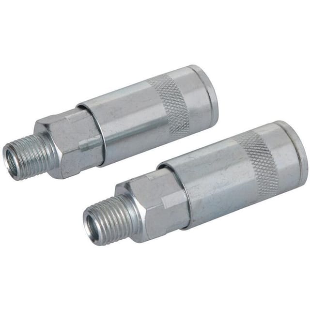 Bajonett-Druckluftkupplungen, Doppelpckg. 1/4 Zoll bsp