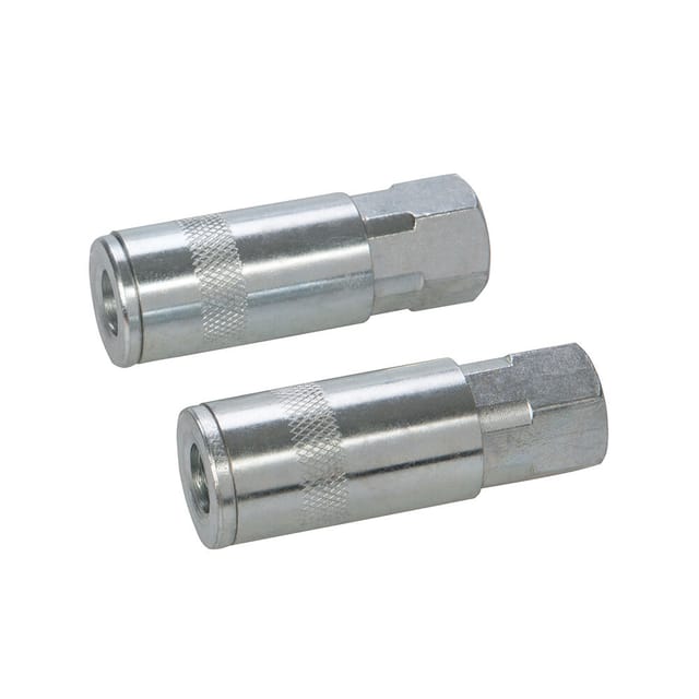 2 x Bajonett Druckluftkupplungen 1/4 Zoll bsp