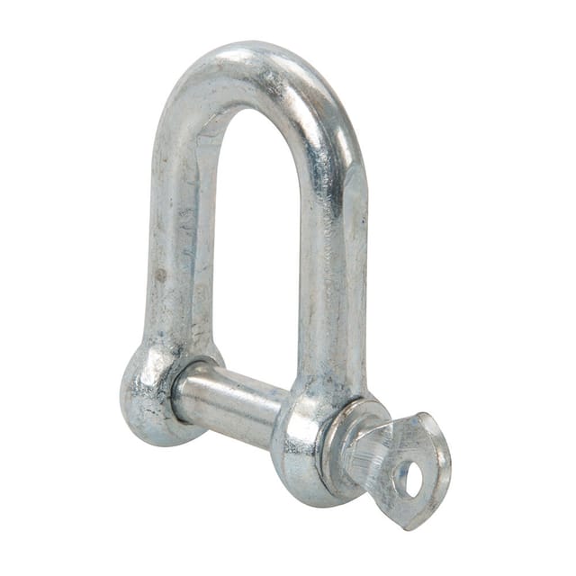10 x D-Schäkel M12 verzinkt