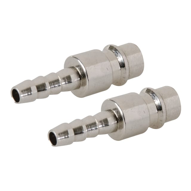 Druckluft-Schnellverbinder mit Schlauchnippel, Doppelpckg. 8-mm-Schlauchnippel