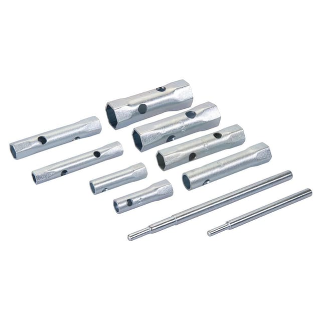 Metrische Rohrsteckschlüssel, 8-tlg. Satz 8–22 mm