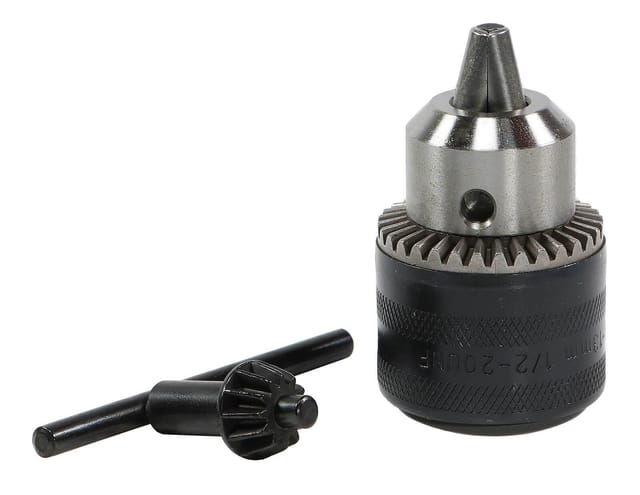 Zahnkranzbohrfutter mit Schlüssel 13 mm 1/2 Zoll 20UNF