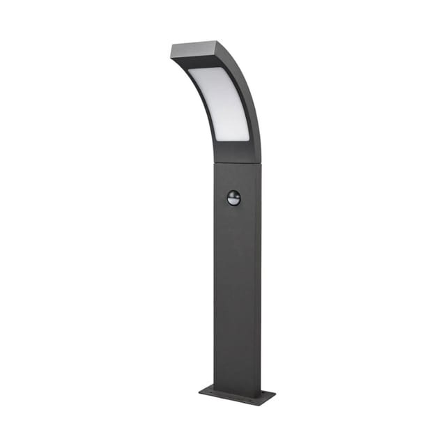 Lucande - Außenleuchte 'Juvia' aus Aluminium mit Bewegungsmelder von