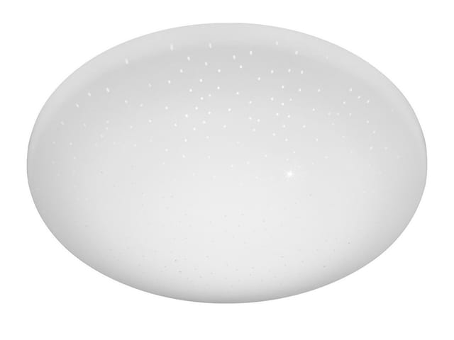 Meinewunschleuchte - Kleine led Deckenleuchte silma mit Sternenhimmel - Feuchtraumgeeignet ø 28cm
