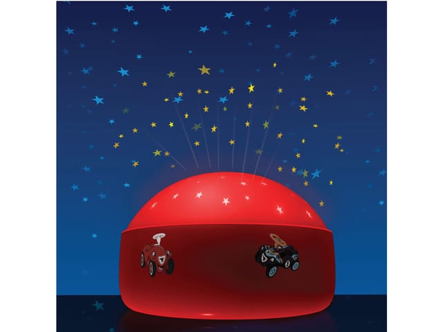 Niermann - led Nachtlicht bobby car, Sternprojektor, LED-Farbwechsler mit 3 Farben
