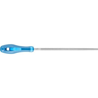 Pferd - Werkstattfeile rund Hieb 3 150 mm mit Ergonomie-Feilenheft