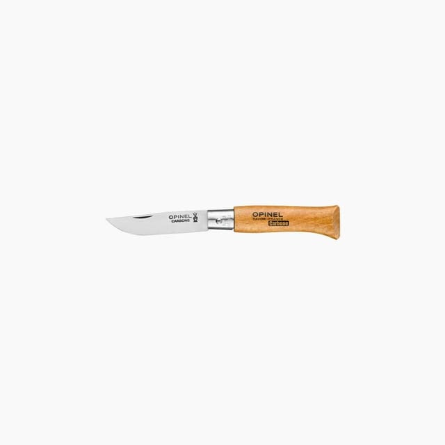 Kohlenstoffstahlmesser Nr. 4 Opinel 5 cm Klinge