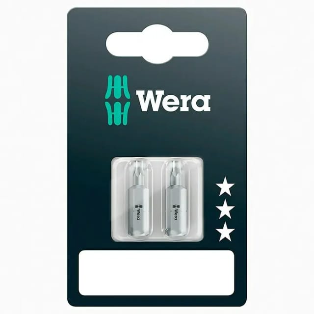 TORX-Bits auf SB-Karte, 2x tx 15x25 mm - 05073340001 - Wera