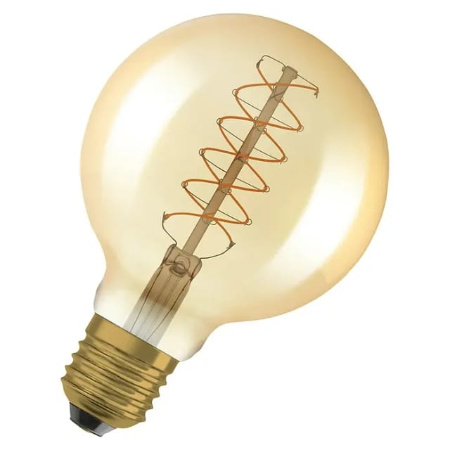 Osram - homelighting 4058075761636 led eek f (a - g) E27 Globeform 7 w = 48 w Warmweiß (ø x h) 95 mm x