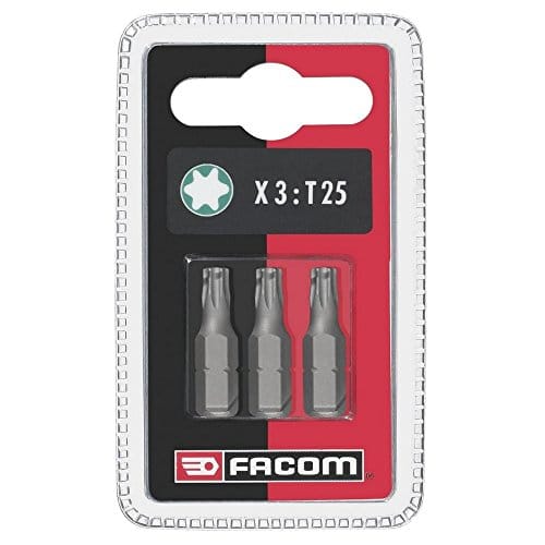 Facom EX120.J3 Bit Serie 1 - Torx T20 Set 3-tlg