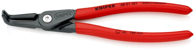 Präzision-Sicherungsringzange für Innenringe 210 mm, 48 21 J31 - Knipex
