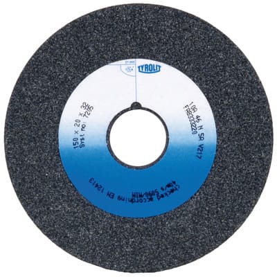 TYROLIT Schleifbockscheibe Ø 200 x B 25 x 32 mm Körnung 60 Normalkorund - 9572