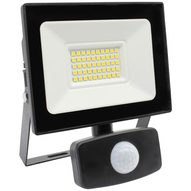 Ispot m pir MT68031 LED-Außenstrahler mit Bewegungsmelder eek: d (a - g) 18 w Neutralweiß - Megatron