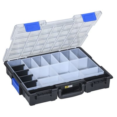 EuroPlus Pro K44.76/19 Sortimentskoffer (l x b x h) 440 x 355 x 76 mm Anzahl Fächer: 17 Inha - Allit