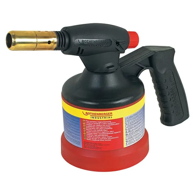 Rothenberger - Industrial roflame piezo Lötlampe 1800 °c inkl. Piezozünder 1 St.
