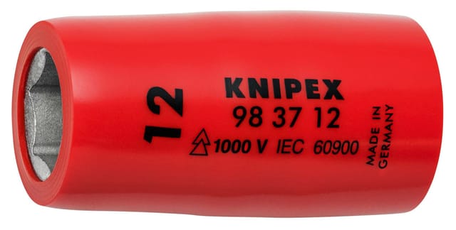 Knipex - Steckschlüsseleinsatz sw 12,0 mm 3/8" - 983712
