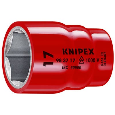 Knipex - Steckschlüsseleinsatz sw 19,0 mm 3/8" - 983719