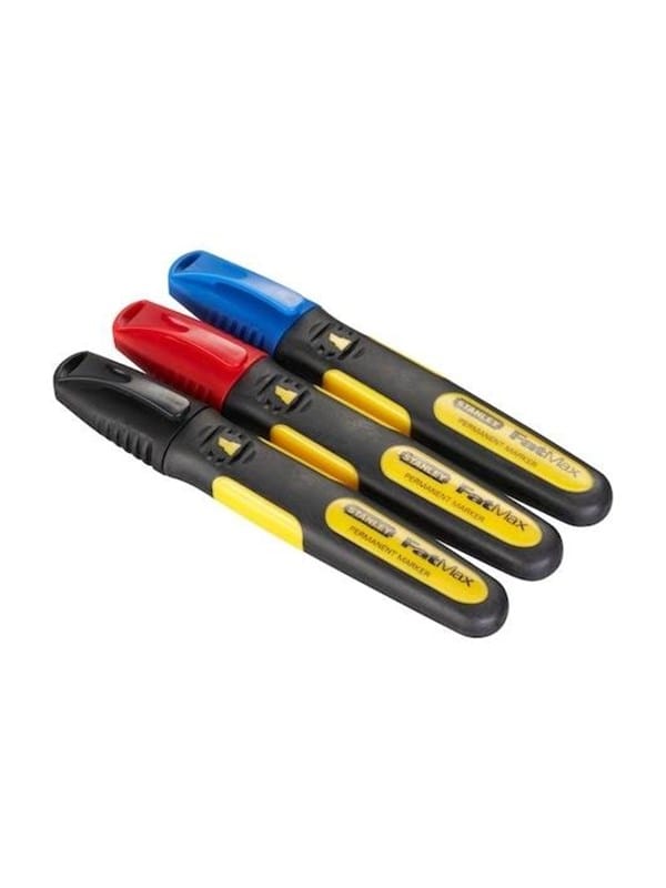 Stanley - Permanentmarker FatMax farbig 3 St. 3 Stk