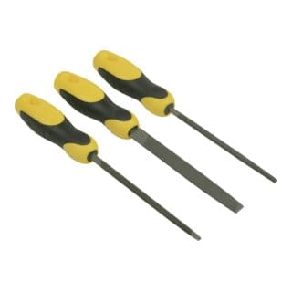 Feilen-Satz Hieb 1, 3-tlg 150 mm - Stanley