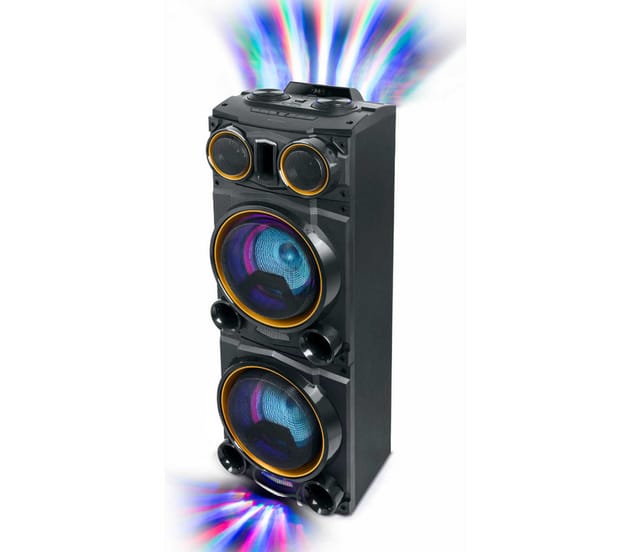 Minikette 800w schwarz mit bluetooth - Muse - m1988dj
