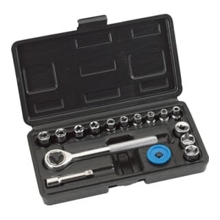 Steckschlüsselsatz 1/4'', 16-tlg. - KWB
