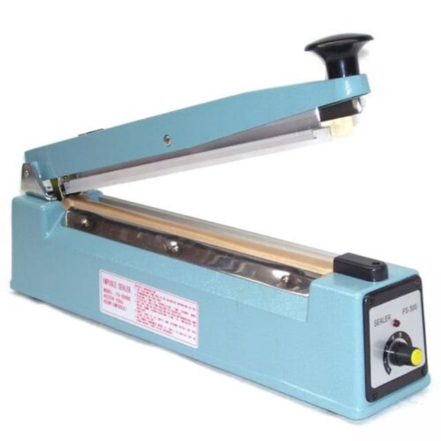 Apex - 55483 Impuls Folienschweißgerät fs 300mm x 8mm Balkenschweißgerät + Datumscode