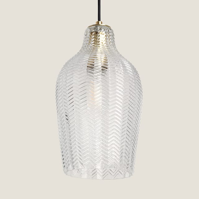 Pendelleuchte Glas Allende Transparent