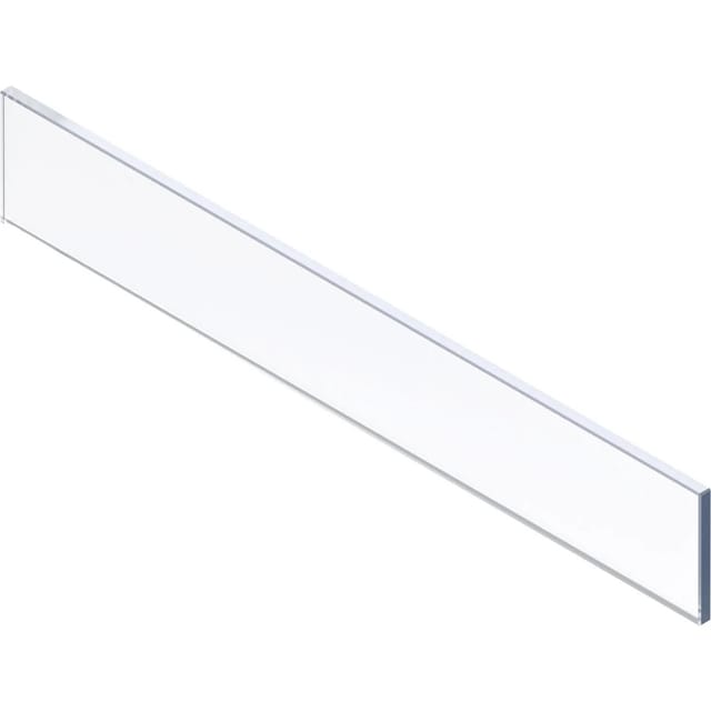 Merivobox Einschubelement-Vorne, H=75, KB=600 (18/19), Glas klar - Blum
