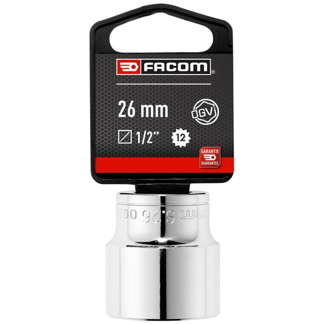 FACOM Steckschlüssel 1/2 12-Kant 26 mm, SB
