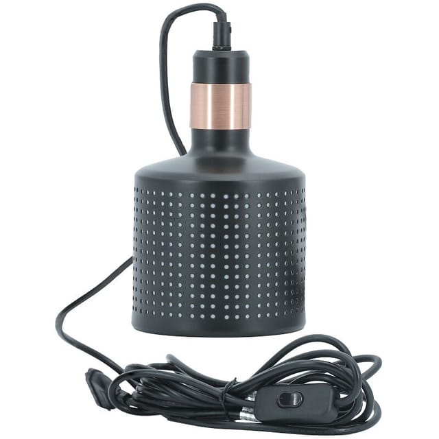 Vega E27 Lampenschirm Schwarz, Lampenschirm Metall, Venso Pflanzenlampe, E27 Pflanzenlampe, Lampenschirm E27, Tageslichtlampe für Pflanzen,
