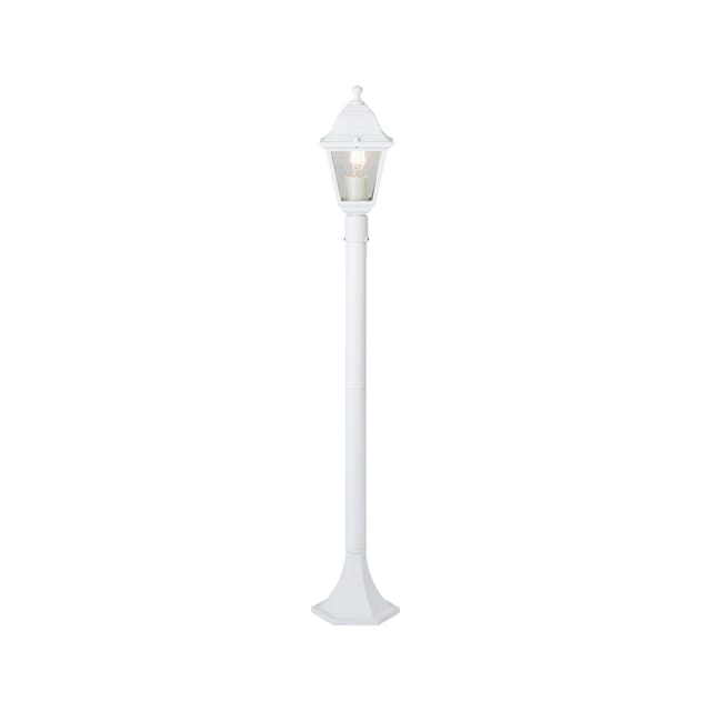 Nissie Außenstandleuchte 100cm weiß 1x A60, E27, 60W, geeignet für Normallampen (nicht enthalten) - Brilliant