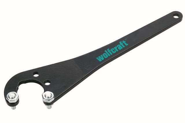Flanschschlüssel gerade 30/35 mm Schleifgitter - Wolfcraft