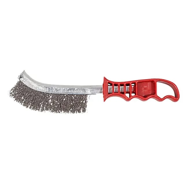 Handdrahtbürste Kunststoffgriff Stahl Drahtbürsten - Wolfcraft