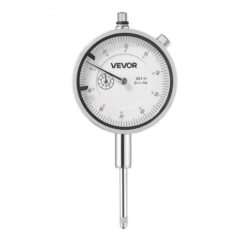 Messuhr Imperial, 0,001 Zoll/0,03 Mm Genauigkeit, 0–1 Zoll/0–25,4 Mm Messbereich, Gut Lesbares Großes Zifferblatt, Professionell Für Innendurchmessermessung, Rundlauferkennung, Ebenheitsprüfung