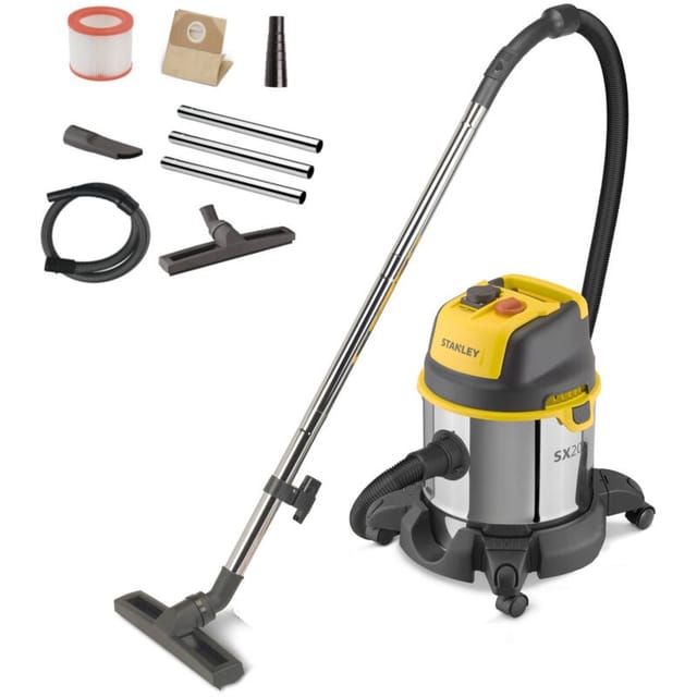 SXVC20XTE Nass- und Trockensauger (1.400 w, 20 l) - Stanley