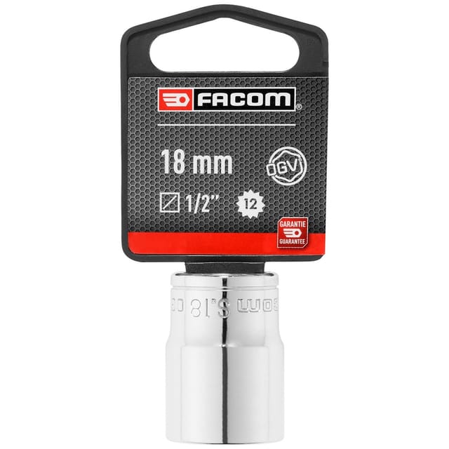 FACOM Steckschlüssel 1/2 12-Kant 18 mm, SB