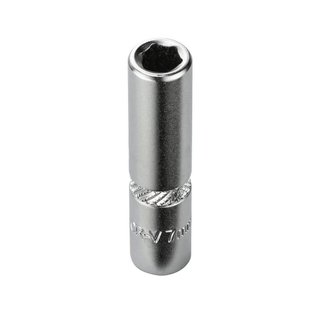 Stecknuss Sechskant 7mm 6 Kant 1/4' lang (cr-v)