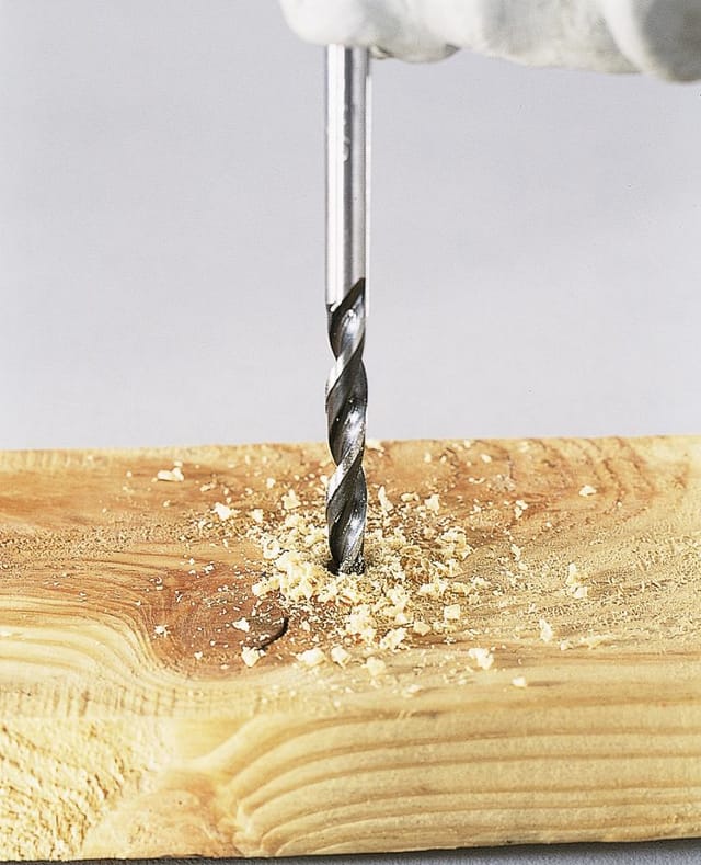Wolfcraft - Holzspiralbohrer-Set cv 7107000 ø 3 - 10 mm 7-teilig Rundschaft Holzbohrer