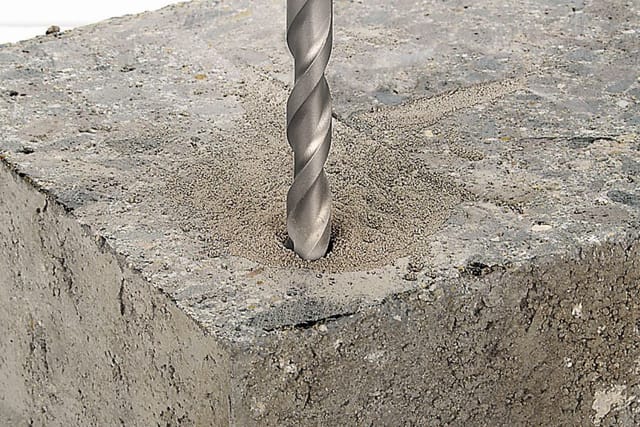 Wolfcraft - 6 HM-Spezial-Betonbohrer, Ø3-10 mm, sort - 7110000
