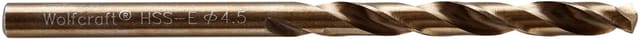 Metallbohrer HSS-Co 7452010 ø 4,5 mm Rundschaft Metallbohrer - Wolfcraft
